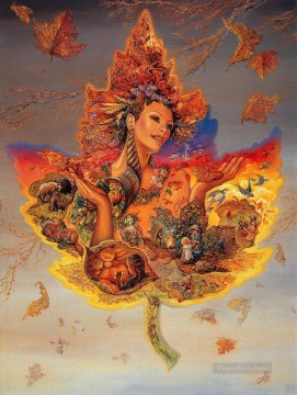 JW déesses création de l’automne fantaisie Peinture à l'huile